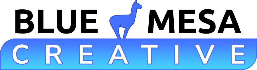 blue mesa creative logo